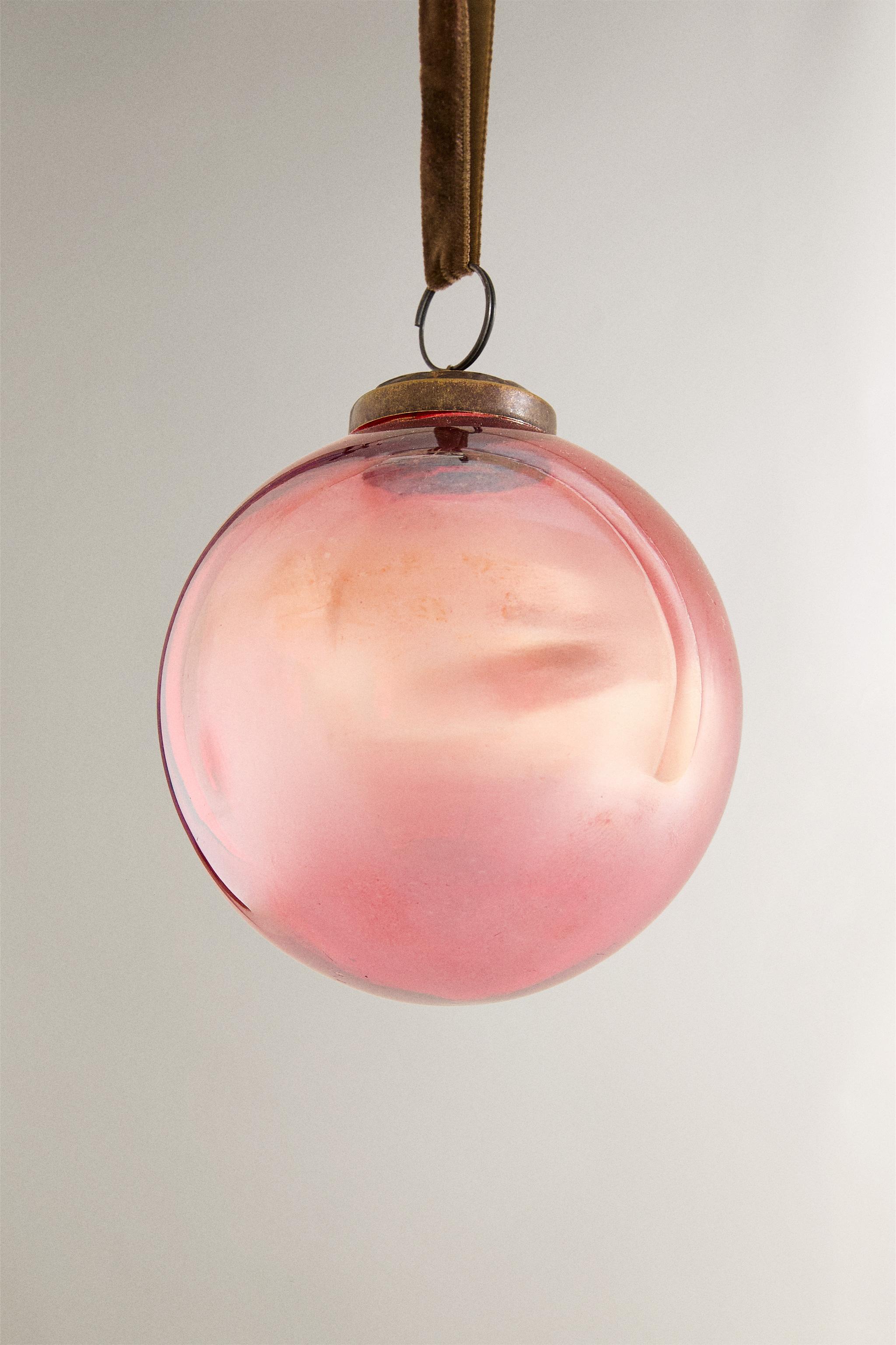 TRANSPARENT BALL CHRISTMAS TREE DECORATION
